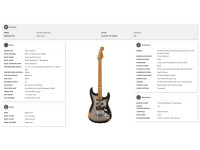 EVH Limited Edition Frankenstein Relic Series Maple Fingerboard Silverburst EVH Limited Edition Frankenstein Relic Series Maple Fingerboard Silverburst